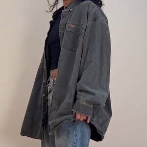 Vintage Carhartt Long Sleeve Jacket Shirt